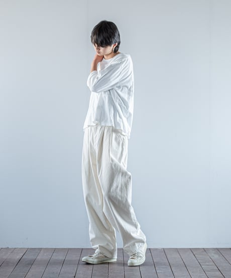ATPOVA｜【 26WI07(TEIBAN - ATP002) 】 12OZデニム 2タックPT