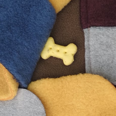 モンベル端材で作った知育玩具ノーズワーク