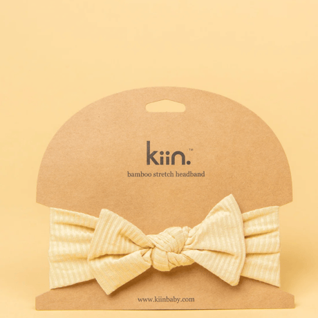 ヘッドバンド/Bamboo Stretch Bow Headband