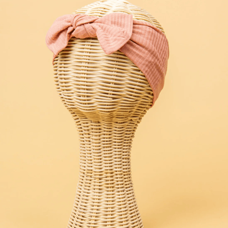 ヘッドバンド/Bamboo Stretch Bow Headband