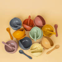 シリコンボールとスプーンセット/Silicone Bowl + Spoon Set