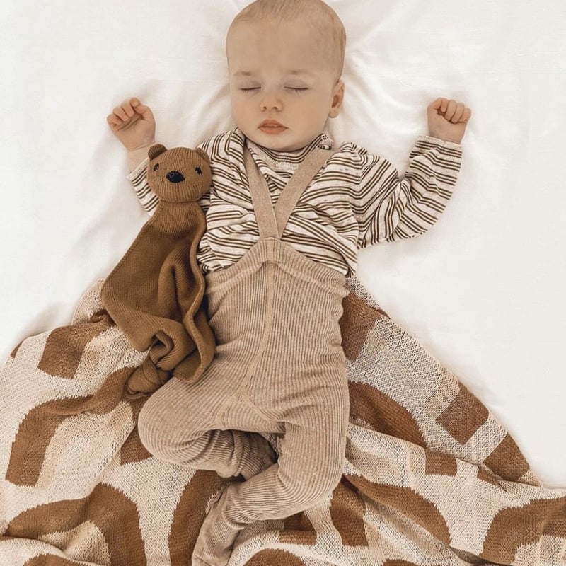 EQUIPMENT KNIT BLANKET ブランケット ブランケット/Knitted Blanket 100% organic cotton | WH