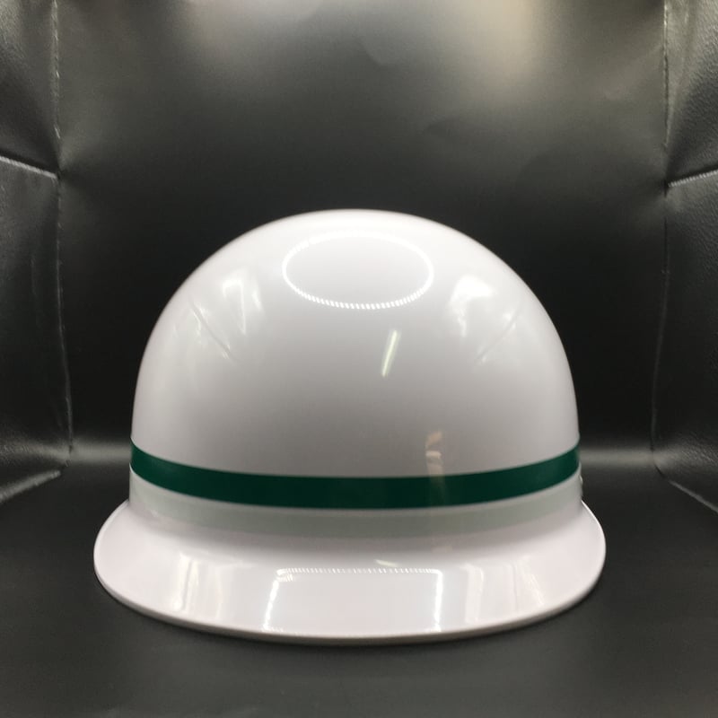 在庫処分品】キズ汚れあり P型ヘルメット L サイズ (59cm) 約530g 緑