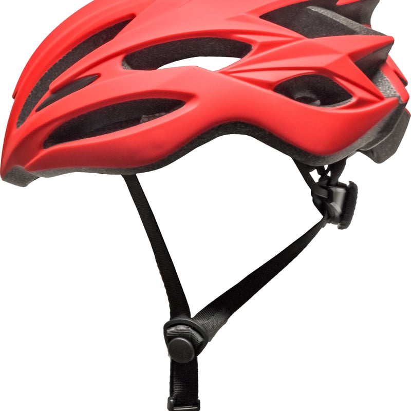 T-JC型ヘルメット RED レッド（57cm～60cm）ダイヤル式サイズ調整