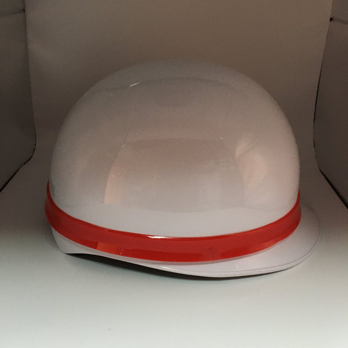 F型ヘルメット 赤ベルト (ABS素材) 自転車用ヘルメット | カワハラ