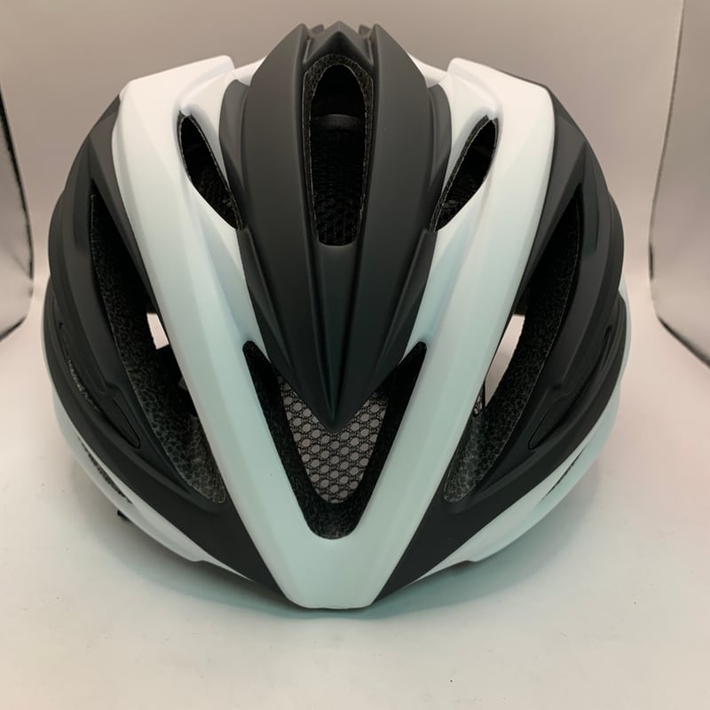T-JC型ヘルメット BLACK / WHITE（57cm～60cm） ダイヤル式サイズ 