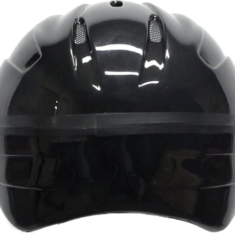 TRT型ヘルメット （56ｃｍ～59ｃｍ）BLACK　ダイヤル式サイズ調整バンド付自転車用ヘルメット
