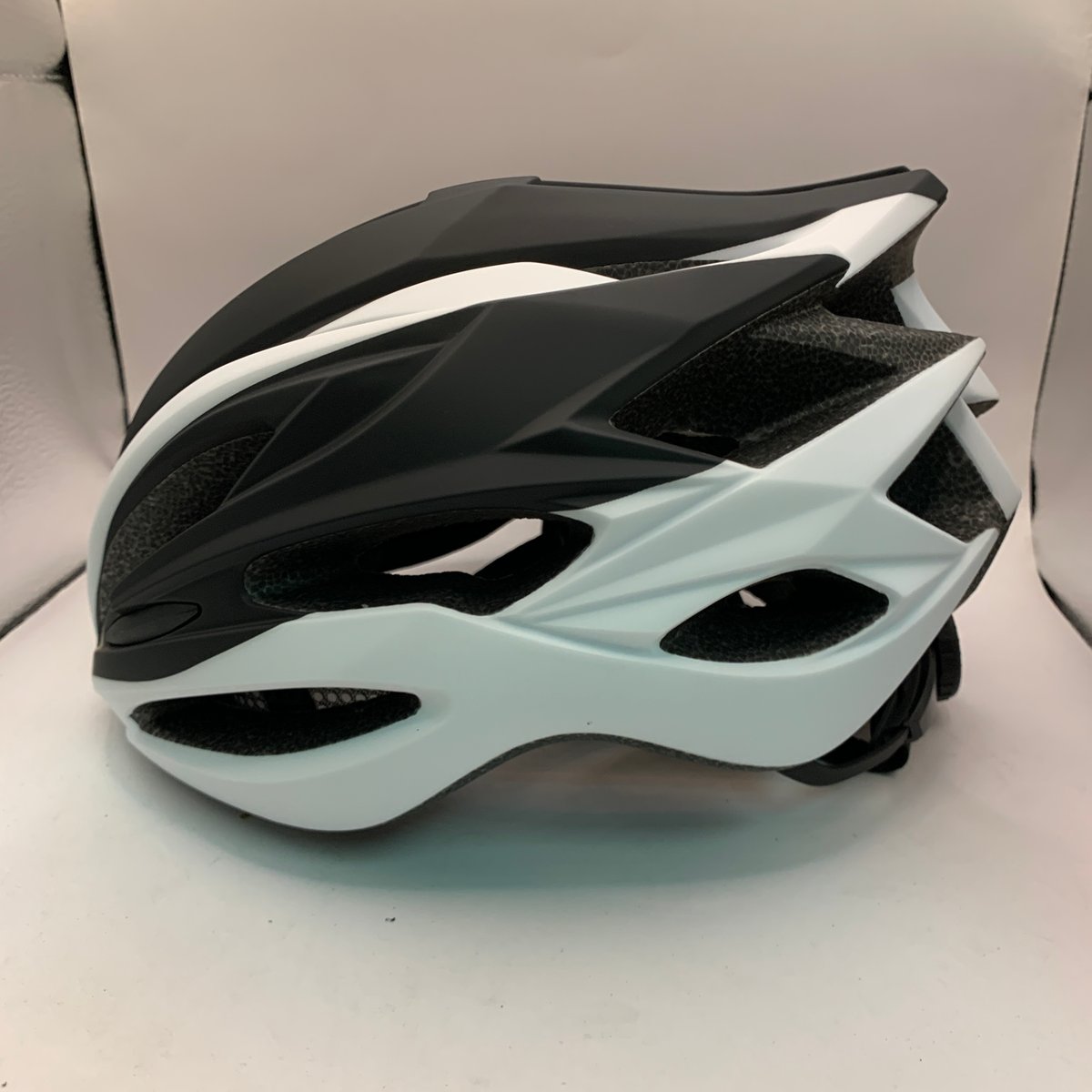 T-JC型ヘルメット BLACK / WHITE（57cm～60cm） ダイヤル式サイズ 