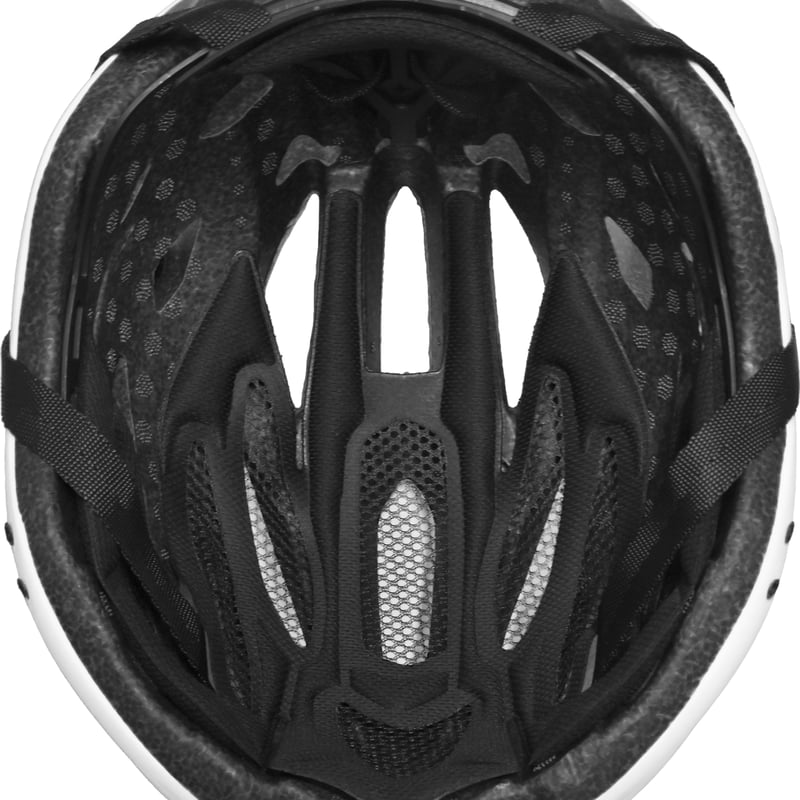 T-JC型ヘルメット BLACK / WHITE（57cm～60cm） ダイヤル式サイズ