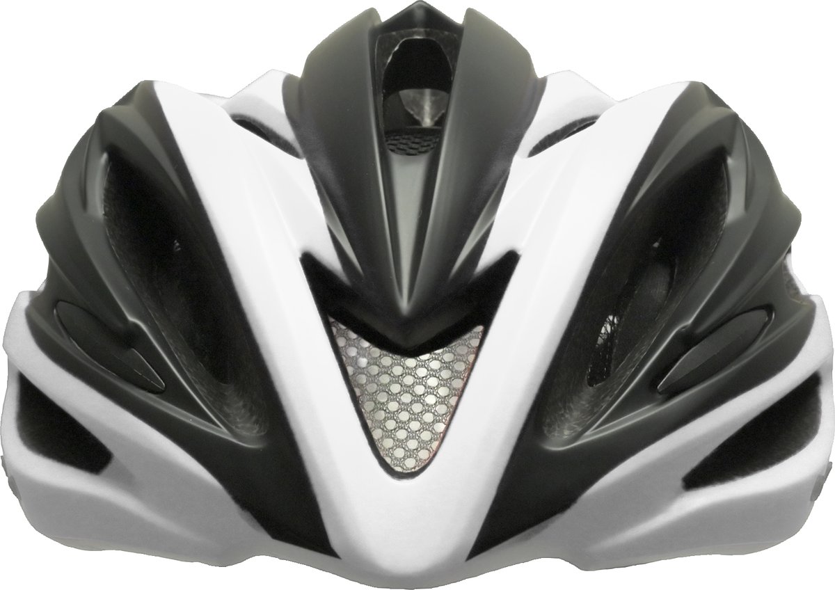 T-JC型ヘルメット BLACK / WHITE（57cm～60cm） ダイヤル式サイズ