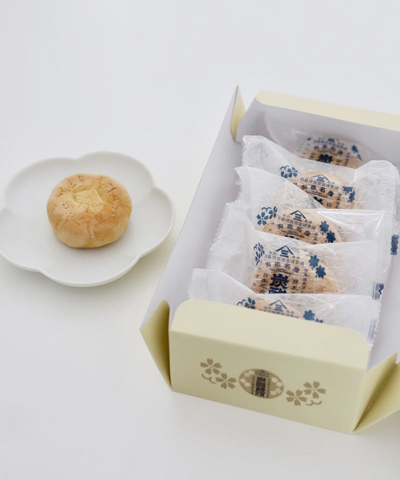 炭酸饅頭 | 有馬温泉 元祖 三ツ森