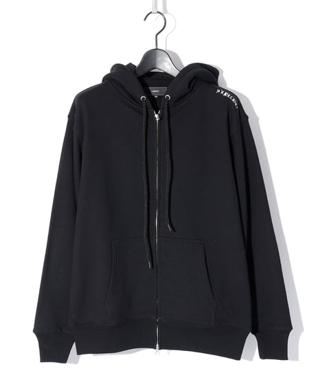 ys Yuji SUGENO (イース ユウジ スゲノ)  220610101-BLACK / Heavyweight pile ys mark Zip-up Hoodie