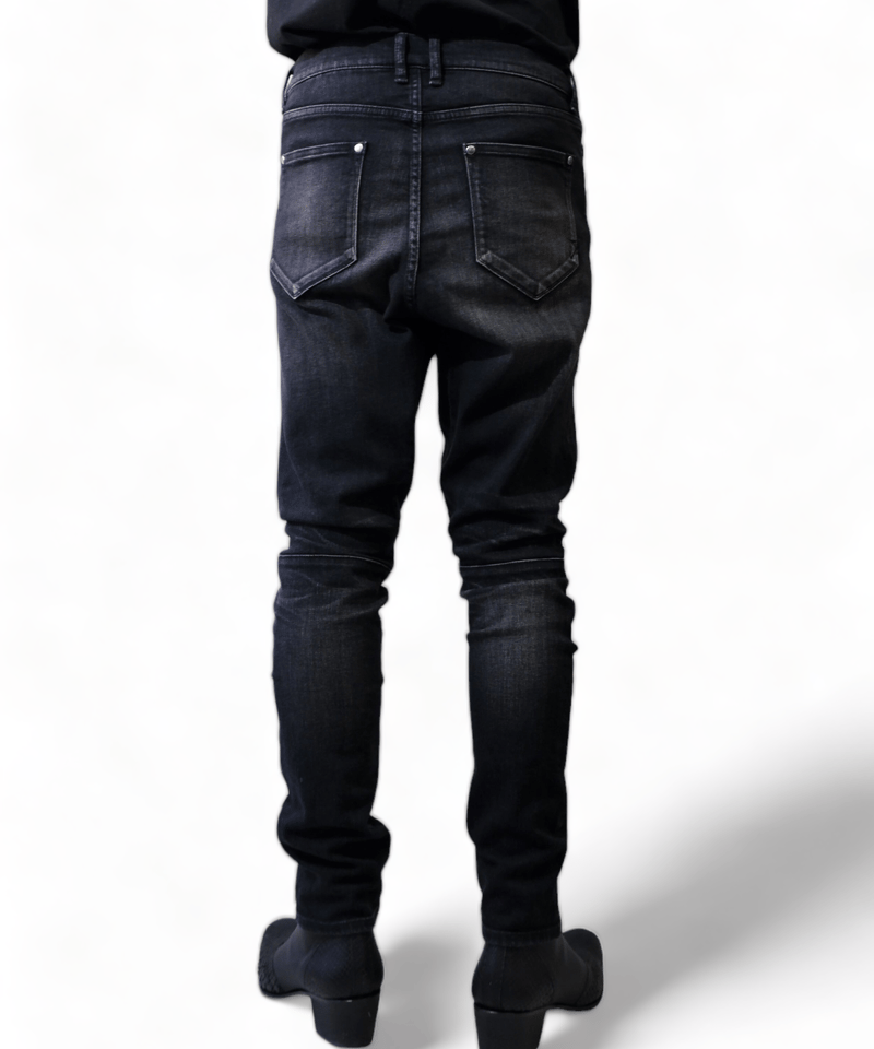 ys Yuji SUGENOハイブリッドデニムサルエルスキニーパンツ ys Yuji SUGENO | Hybrid Denim Sarrouel Skinny Pants