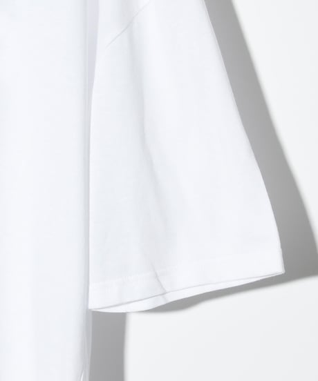 ys Yuji SUGENO (イース ユウジ スゲノ)  220510101-WHITE / ys Line Art Hemstep Big Tee
