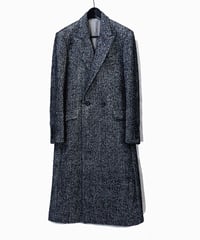 ys Yuji SUGENO (イース ユウジ スゲノ) 210331105-TWEED / Tweed Semi-double Long Chester Coat