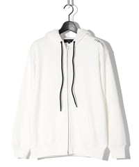 ys Yuji SUGENO (イース ユウジ スゲノ)  220610101-WHITE / Heavyweight pile ys mark Zip-up Hoodie