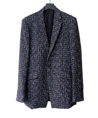 ys Yuji SUGENO (イース ユウジ スゲノ)  210631002-TWEED / Summer Tweed Notchd Rapel 1B Jacket