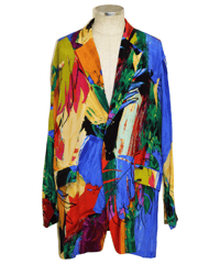 ys Yuji SUGENO (イース ユウジ スゲノ)  210831003-MULTI / AMARA Multi-print Over Jacket
