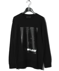 ys Yuji SUGENO (イース ユウジ スゲノ)  220210102 / Heavyweight pile sweat / BLACK-BLACK