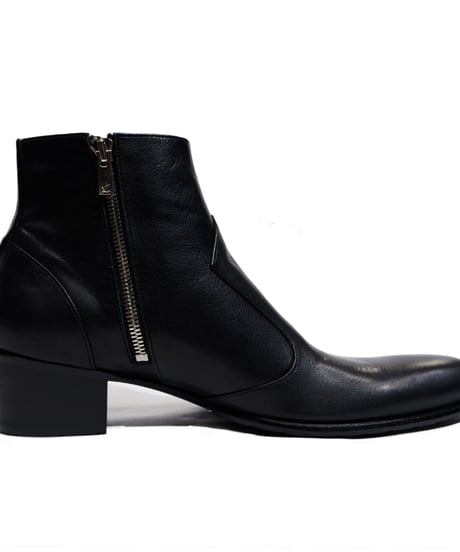 ys Yuji SUGENO (イース ユウジ スゲノ)  210454202 / Side Zip Heel Boots