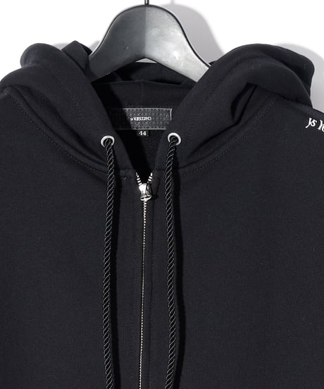 ys Yuji SUGENO (イース ユウジ スゲノ)  220610101-BLACK / Heavyweight pile ys mark Zip-up Hoodie