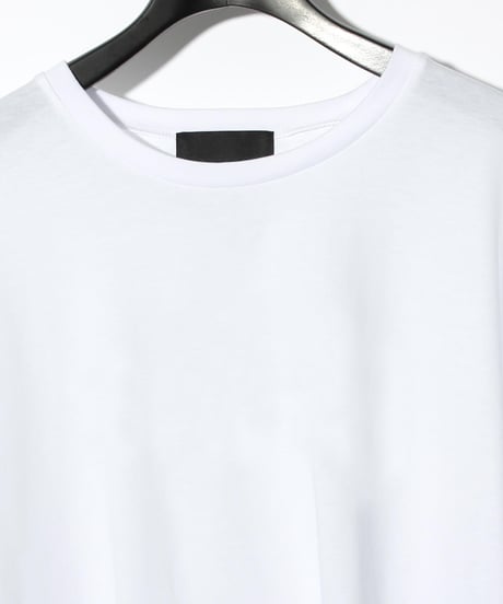 ys Yuji SUGENO (イース ユウジ スゲノ)  220510101-WHITE / ys Line Art Hemstep Big Tee