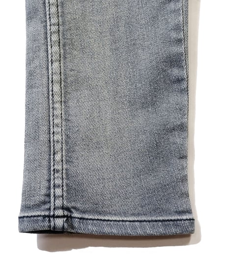 ys Yuji SUGENO (イース ユウジ スゲノ)  210340503-GRAY / Hybrid Stretch USED Skinny Denim Pants
