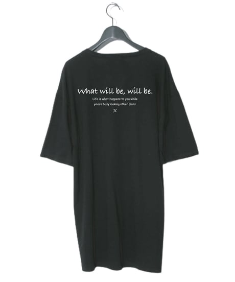 ys Yuji SUGENO (イース ユウジ スゲノ)  220510101-BLACK / ys Line Art Hemstep Big Tee