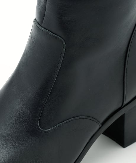 ys Yuji SUGENO (イース ユウジ スゲノ) ﻿﻿210954201-BLACK / Belted Long Boots