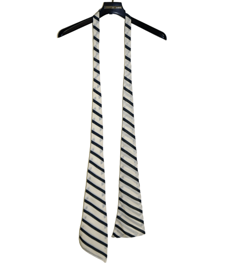 ys Yuji SUGENO (イース ユウジ スゲノ)  210830402-IVORY / Regular shirt with karami stripe stole