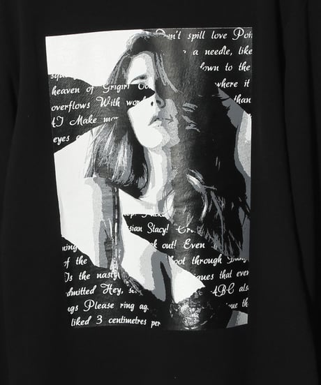 ys Yuji SUGENO (イース ユウジ スゲノ)  220210101 / Heavyweight pile sweat / ys-Girl -BLACK