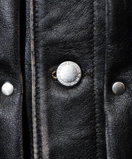 ys Yuji SUGENO (イース ユウジ スゲノ)  210650901-BLACK / Horse Leather USED Blast Tack Jacket