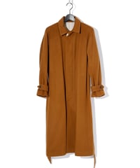 ys Yuji SUGENO (イース ユウジ スゲノ) 210731105-CAMEL / Beaver Wool Maxi Balmachan Coat