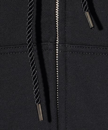 ys Yuji SUGENO (イース ユウジ スゲノ)  220610101-BLACK / Heavyweight pile ys mark Zip-up Hoodie
