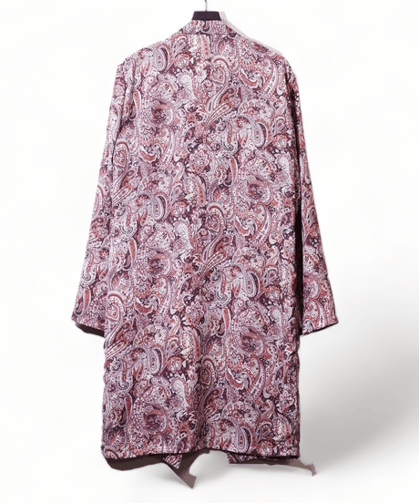 ADULT YUJISUGENO 520131002-BROWN / Paisley pattern Long shirt Jacket