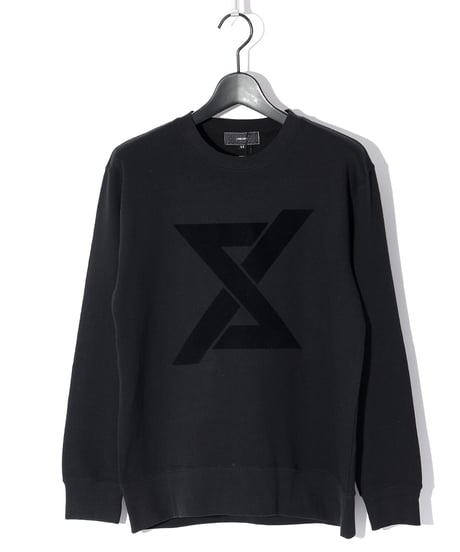 ys Yuji SUGENO (イース ユウジ スゲノ)  220610104-BLACK / Heavyweight pile ys mark Sweat