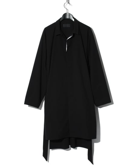 ys Yuji SUGENO (イース ユウジ スゲノ)  220231101 / Solotex Bal collar shirt-BLACK