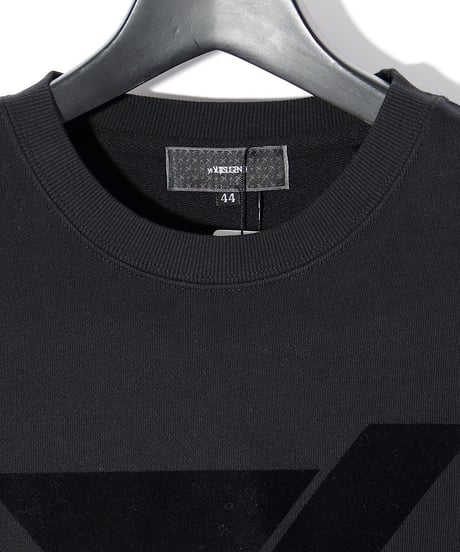 ys Yuji SUGENO (イース ユウジ スゲノ)  220610104-BLACK / Heavyweight pile ys mark Sweat
