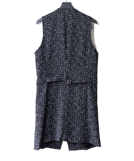 ys Yuji SUGENO (イース ユウジ スゲノ)  210631202-TWEED / Summer Tweed Double Long Vest