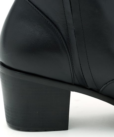 ys Yuji SUGENO (イース ユウジ スゲノ) ﻿﻿210954201-BLACK / Belted Long Boots