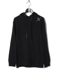 ys Yuji SUGENO (イース ユウジ スゲノ)  220210104 / Heavyweight pile Hoody / BLACK -BLACK