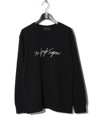 ys Yuji SUGENO (イース ユウジ スゲノ)  220210101 / Heavyweight pile sweat / ys-Girl -BLACK