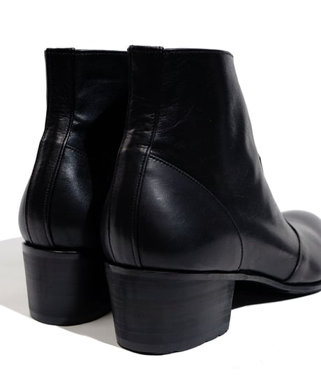ys Yuji SUGENO (イース ユウジ スゲノ)  210454202 / Side Zip Heel Boots