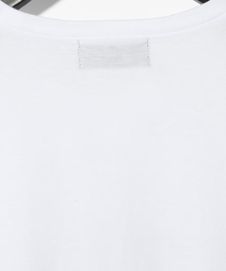 ys Yuji SUGENO (イース ユウジ スゲノ)  220510101-WHITE / ys Line Art Hemstep Big Tee