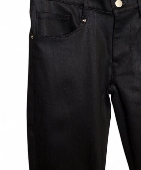 ys YUJISUGENO (イース ユウジ スゲノ)  210740501-BLACK / Hybrid stretch Denim Skinny Pants