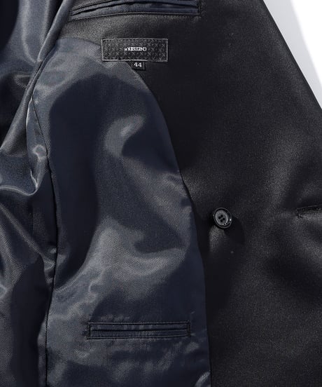 ys Yuji SUGENO (イース ユウジ スゲノ) 210731103-BLACK-SWICH / Lamb Beaver wool Changing Long Chester Coat