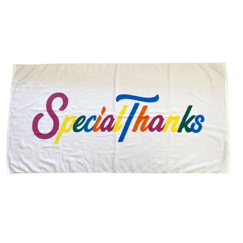オフィシャルロゴ バスタオル | SpecialThanks official store オフィシャルロゴ バスタオル | SpecialThanks official store