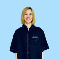 スペサン古着「サスティ」 oversize silk shirts