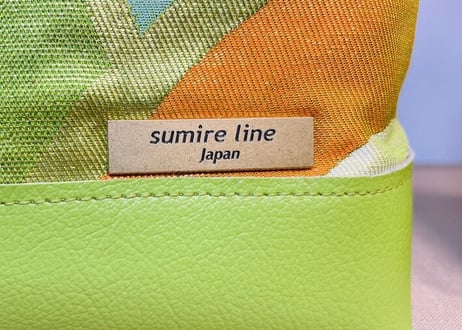 がま口ショルダーバッグ20cm／ライトグリーン×アンティークゴールドの口金／Clasp Shoulder Bag (20 cm Frame Type)
