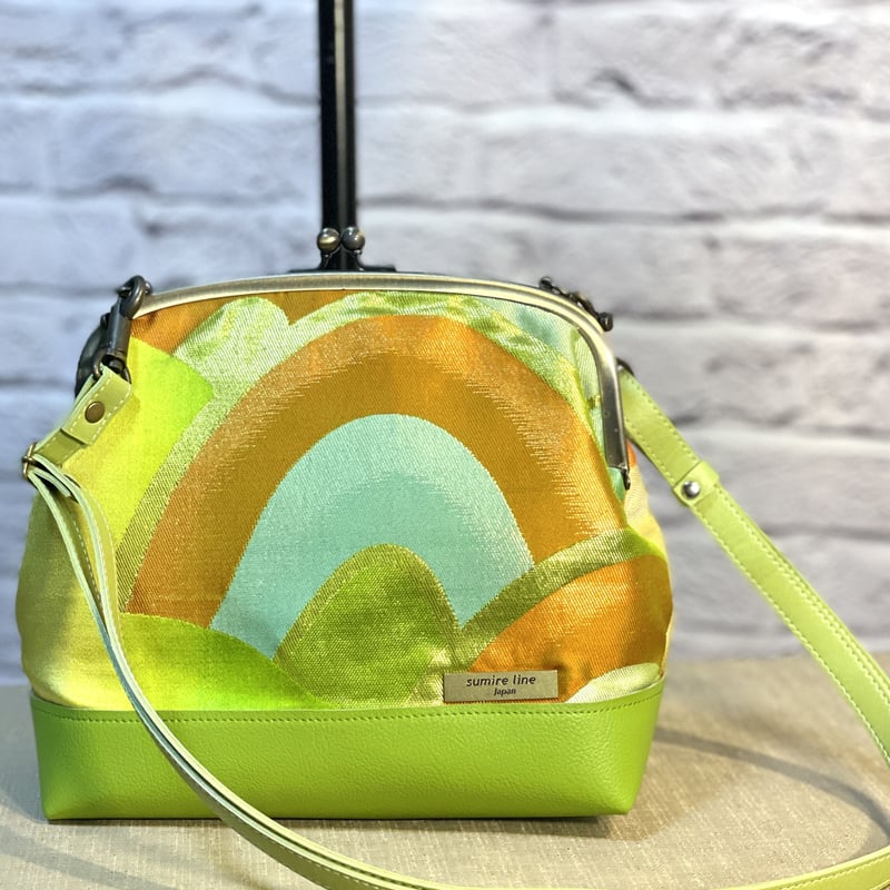 がま口ショルダーバッグ20cm/clasp shoulder bag/ライト がま口ショルダーバッグ20cm/clasp shoulder bag/ライト